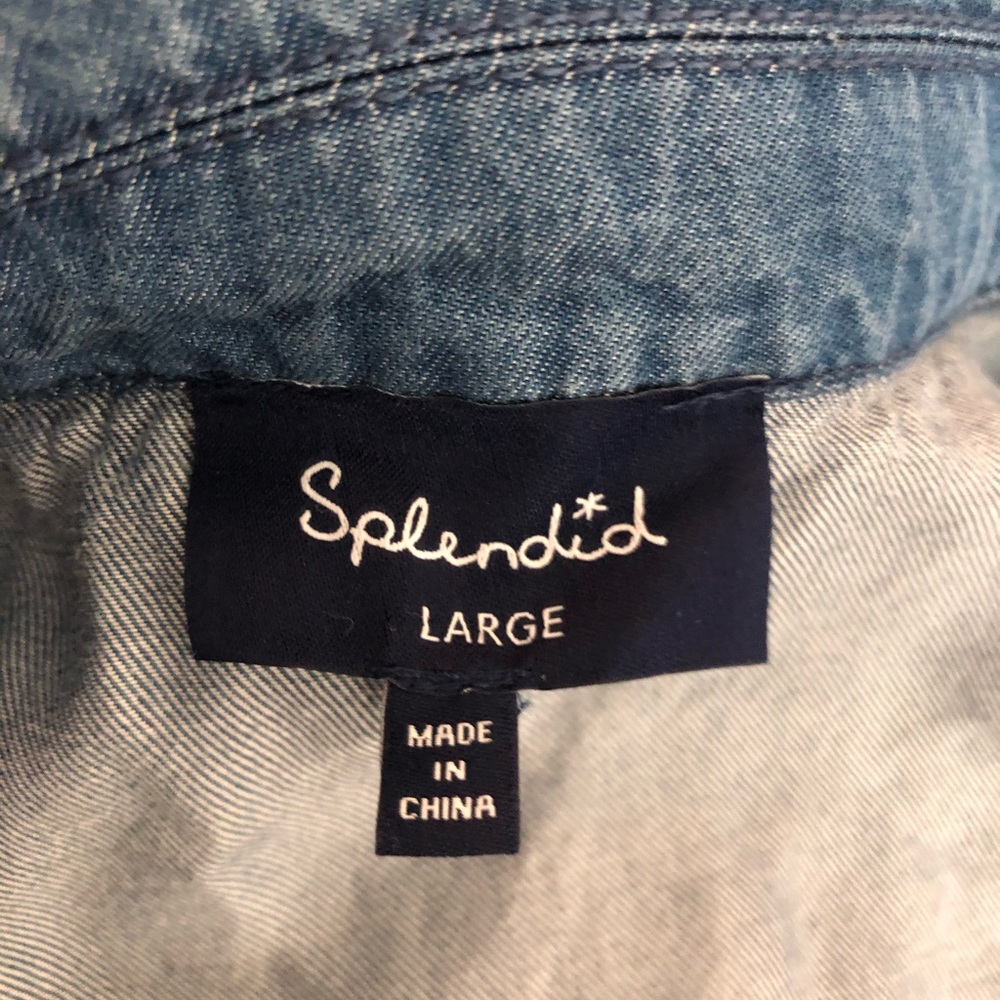 Splendid Chambray Utility Jacket - Picture 4 of 6